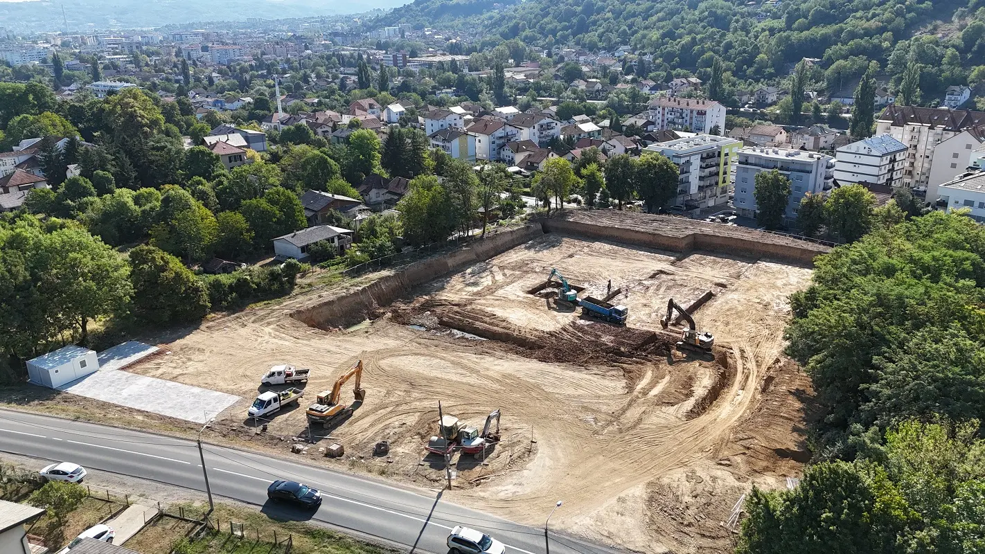Radovi na gradilištu napreduju planiranom dinamikom